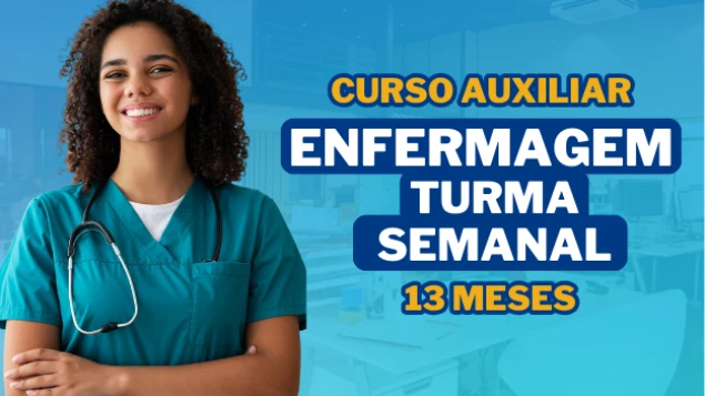 Imagem Auxiliar de Enfermagem Segunda a Quinta-feira